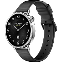 Смарт-годинник Xiaomi Watch S4 41mm Fluororubber Strap Black (BHR07VRGL) - придбати в Дніпрі, Україні: ціна, характеристики | інтернет-магазин TOUCH