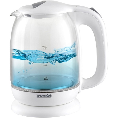 Електрочайник Mesko MS 1302 White - придбати в Дніпрі, Україні: ціна, характеристики | інтернет-магазин TOUCH