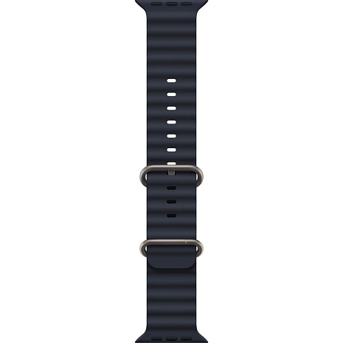 Ремешок Apple Ocean Band для Apple Watch 42/44/45/49mm Midnight (MQEE3)