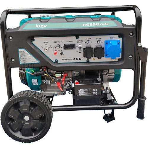 Генератор бензиновый INVO H6250D-G (DD0004474)