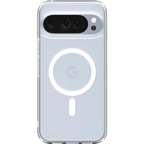 Чехол Spigen Ultra Hybrid MagSafe для Google Pixel 10 Pro XL Clear White (ACS09725)