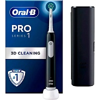Электрическая зубная щетка Oral-B D305 Pro Series 1 Travel Case Black (D305.513.3X) Уценка Электрическая зубная щетка Oral-B D305 Pro Series 1 Travel Case Black (D305.513.3X) Уценка