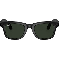 Смарт-очки Ray-Ban Meta Wayfarer Large Matte Black/Clear to Graphite Green Transitions (RW4008 601S1M 53-22) Смарт-очки Ray-Ban Meta Wayfarer Large Matte Black/Clear to Graphite Green Transitions (RW4008 601S1M 53-22)