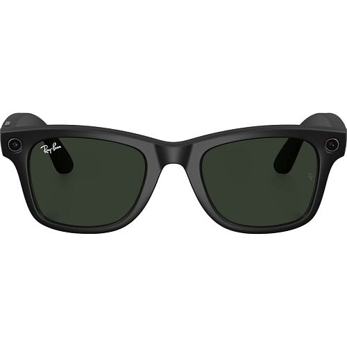 Смарт-очки Ray-Ban Meta Wayfarer Large Matte Black/Clear to Graphite Green Transitions (RW4008 601S1M 53-22)