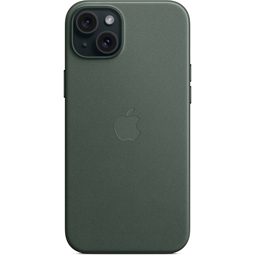 Чехол FineWoven Case with MagSafe для Apple iPhone 15 Plus Evergreen AAA