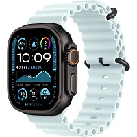 Смарт-часы Apple Watch Ultra 2 49mm Black Titanium Case with Ice Blue Ocean Band (MYTC3+MYP83)