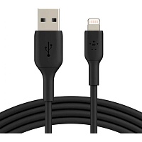 Кабель Belkin Boost Up Charge USB-A to Lightning 1m Black (CAA001BT1MBK) - придбати в Дніпрі, Україні: ціна, характеристики | інтернет-магазин TOUCH