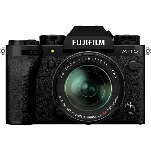 Беззеркальный фотоаппарат Fujifilm X-T5 Kit XF 18-55mm f2.8/4 Black (16783082) UA