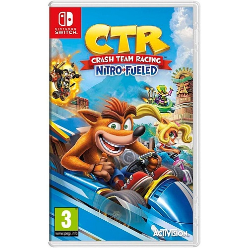 Игра Crash Team Racing Nitro-Fueled для Nintendo Switch (EN)