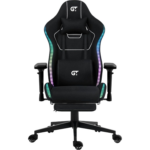 Геймерське крісло GT Racer X-2306 L Fabric Black - придбати в Дніпрі, Україні: ціна, характеристики | інтернет-магазин TOUCH