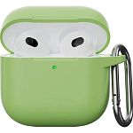Чехол Silicone Case для Apple AirPods 4 Matcha Green