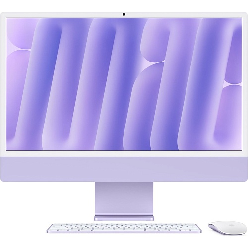 Моноблок Apple iMac 24'' M4 8CPU/8GPU 16GB/256GB Purple (MWUH3) 2024
