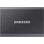 Зовнішній SSD накопичувач Samsung T7 4TB Titan Gray (MU-PC4T0T/WW)