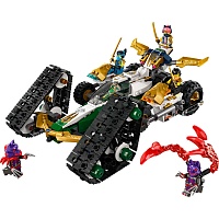 Конструктор LEGO NINJAGO Комби-автомобиль команды ниндзя (71820) Конструктор LEGO NINJAGO Комби-автомобиль команды ниндзя (71820)