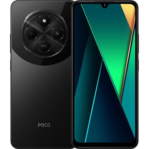 Смартфон Poco C75 8/256GB Black Global EU - придбати в Дніпрі, Україні: ціна, характеристики | інтернет-магазин TOUCH