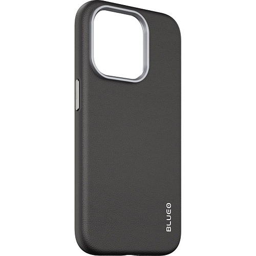 Чехол Blueo Leather with MagSafe для Apple iPhone 15 Pro Max Black (B52-I15PMBLK)