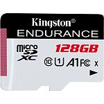 Карта памяти Kingston 128GB microSDXC High Endurance UHS-I U1 A1 (SDCE/128GB)