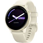 Смарт-часы Garmin Vivoactive 6 Lunar Gold with Bone Band (010-02985-01)