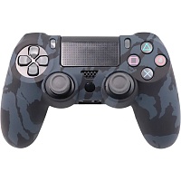Чехол на геймпад Silicone Case для Sony DualShock 4 Black Camouflage Чехол на геймпад Silicone Case для Sony DualShock 4 Black Camouflage
