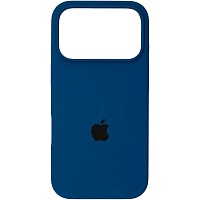 Чехол Silicone Case для Apple iPhone 17 Pro Max Navy Blue AA