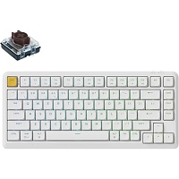 Клавіатура Keychron J1 82 Key K Pro Brown Switch RGB White (J1-Q3-UA) - придбати в Дніпрі, Україні: ціна, характеристики | інтернет-магазин TOUCH