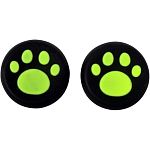 Накладки на стики Thumb Grips 2-pack для PS4-PS5-Xbox FootPrint Green