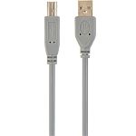 Кабель Cablexpert USB 2.0 AM/BM 1.8m Grey (CCP-USB2-AMBM-6G)