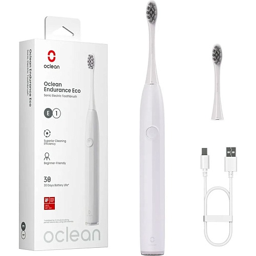 Электрическая зубная щетка Oclean Endurance Eco Electric Toothbrush White