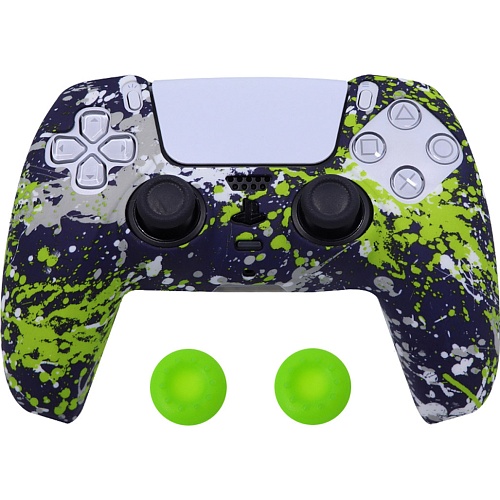 Чехол на геймпад Silicone Case для Sony DualSense Graffiti J
