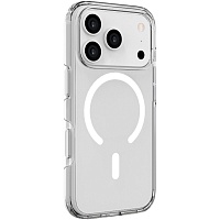 Чохол iLera ClearShell Camera Button with MagSafe для Apple iPhone 17 Pro Max Transparent (ILHsCLCaB17PrMx)