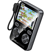 Ретро игровая приставка Hoco Q47 1500 Games + Power Bank Black (664332)
