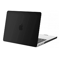Пластикова накладка (верх та низ) HardShell Apple MacBook Pro 14 A2442 2021 Crystal Case (Black)
