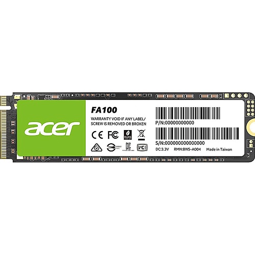 SSD накопичувач Acer FA100 512GB (BL.9BWWA.119) - придбати в Дніпрі, Україні: ціна, характеристики | інтернет-магазин TOUCH