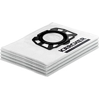 Мішок-пилозбірник Karcher для пилососів WD 2/3 4шт (2.863-314.0)