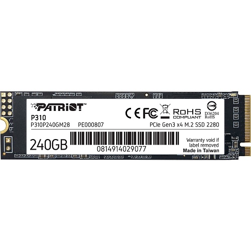 SSD накопичувач Patriot P310 240GB (P310P240GM28) - придбати в Дніпрі, Україні: ціна, характеристики | інтернет-магазин TOUCH SSD накопичувач Patriot P310 240GB (P310P240GM28) - придбати в Дніпрі, Україні: ціна, характеристики | інтернет-магазин TOUCH