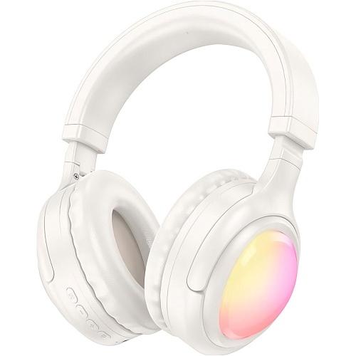 Наушники Hoco W48 Focus Milky White