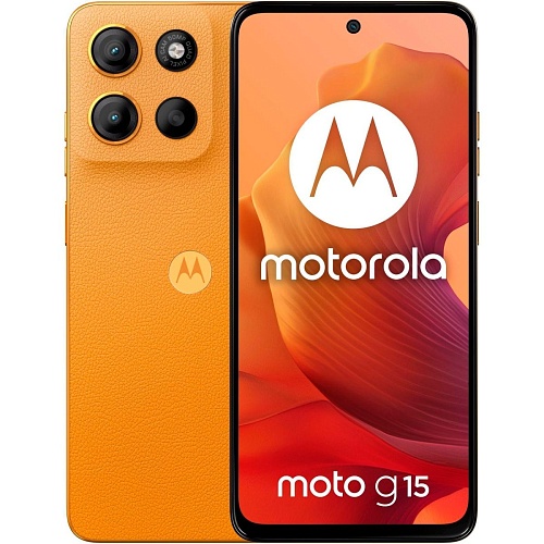 Смартфон Motorola Moto G15 8/512GB Sunrise Orange (PB6E0066UA) UA-UCRF