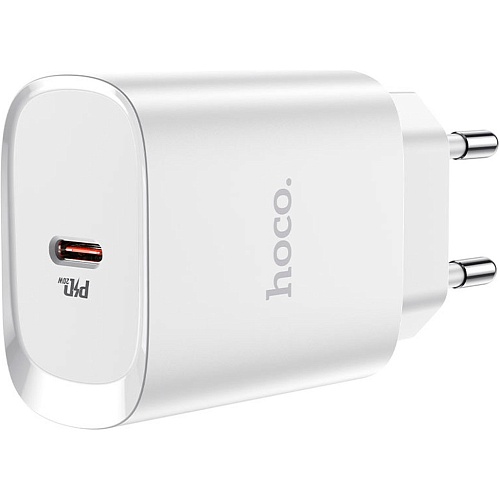 Сетевое зарядное устройство Hoco N14 PD 20w White (745026)