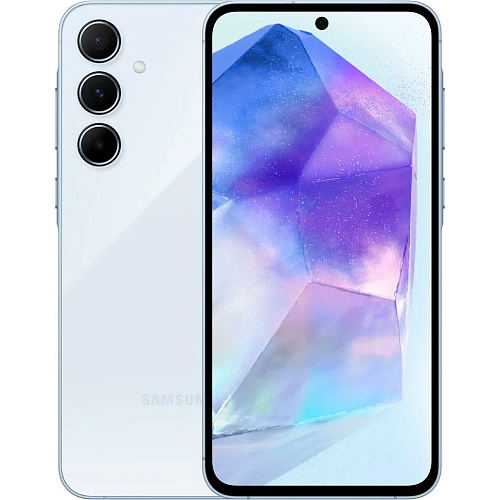 Смартфон Samsung Galaxy A55 8/256GB Ice Blue (SM-A556BLBC)