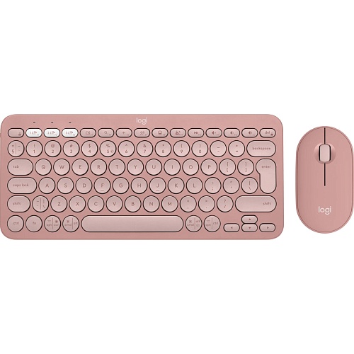 Комплект (клавиатура + мышь) Logitech Pebble 2 Combo Rose (920-012241) UA Комплект (клавиатура + мышь) Logitech Pebble 2 Combo Rose (920-012241) UA