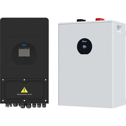 Система зберігання енергії Deye SUN-6K-SG03 Black 6kW + АКБ SE-F12-C 11.8kWh (51.2V/230Ah/11800Wh) - придбати в Дніпрі, Україні: ціна, характеристики | інтернет-магазин TOUCH
