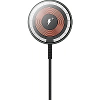 Беспроводное зарядное устройство WiWU M14 MagSafe Charger 15W Transparent