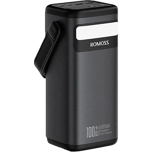 Внешний аккумулятор Romoss PMT60 60000mAh 100W Black (PMT60-1D2-2133H)
