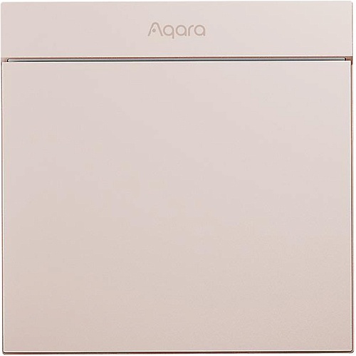 Умный выключатель Aqara H1M MARS-Tech Pink (ZNQBKG24LM)