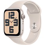 Смарт-годинник Apple Watch SE 2 GPS 44mm Starlight Aluminium Case with Starlight Sport Band M/L (MRE53)