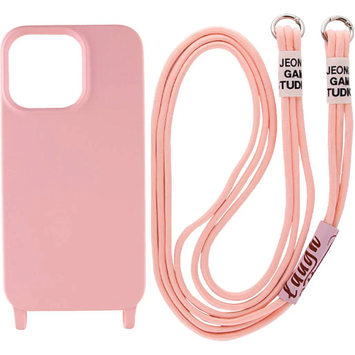 Чехол Mango Crossbody для Apple iPhone 14 Pro Pink Sand