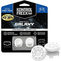 Накладки на стики KontrolFreek FPS Free Galaxy 2шт для PS4/PS5 White (B01BCNZJ54)