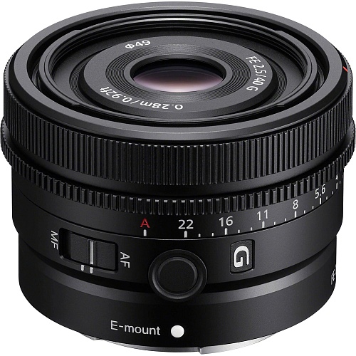 Об'єктив Sony FE 40mm f/2.5 G (SEL40F25G) - придбати в Дніпрі, Україні: ціна, характеристики | інтернет-магазин TOUCH
