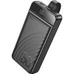 Внешний аккумулятор Hoco Element J123B 30000mAh 22.5W Black