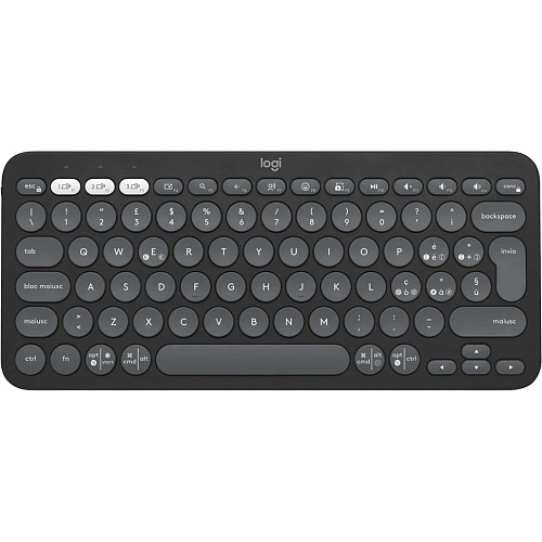 Клавиатура Logitech K380s Pebble Keys 2 Bluetooth Graphite (920-011851)